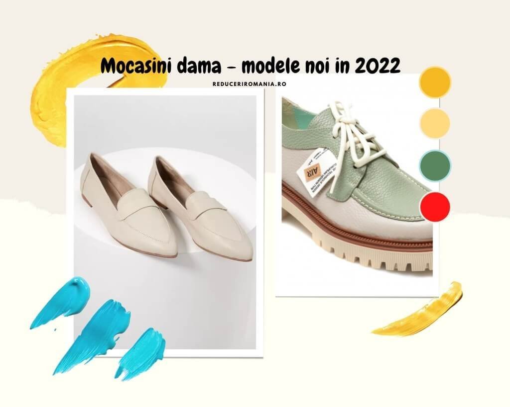 Mocasini dama - modele noi in 2022