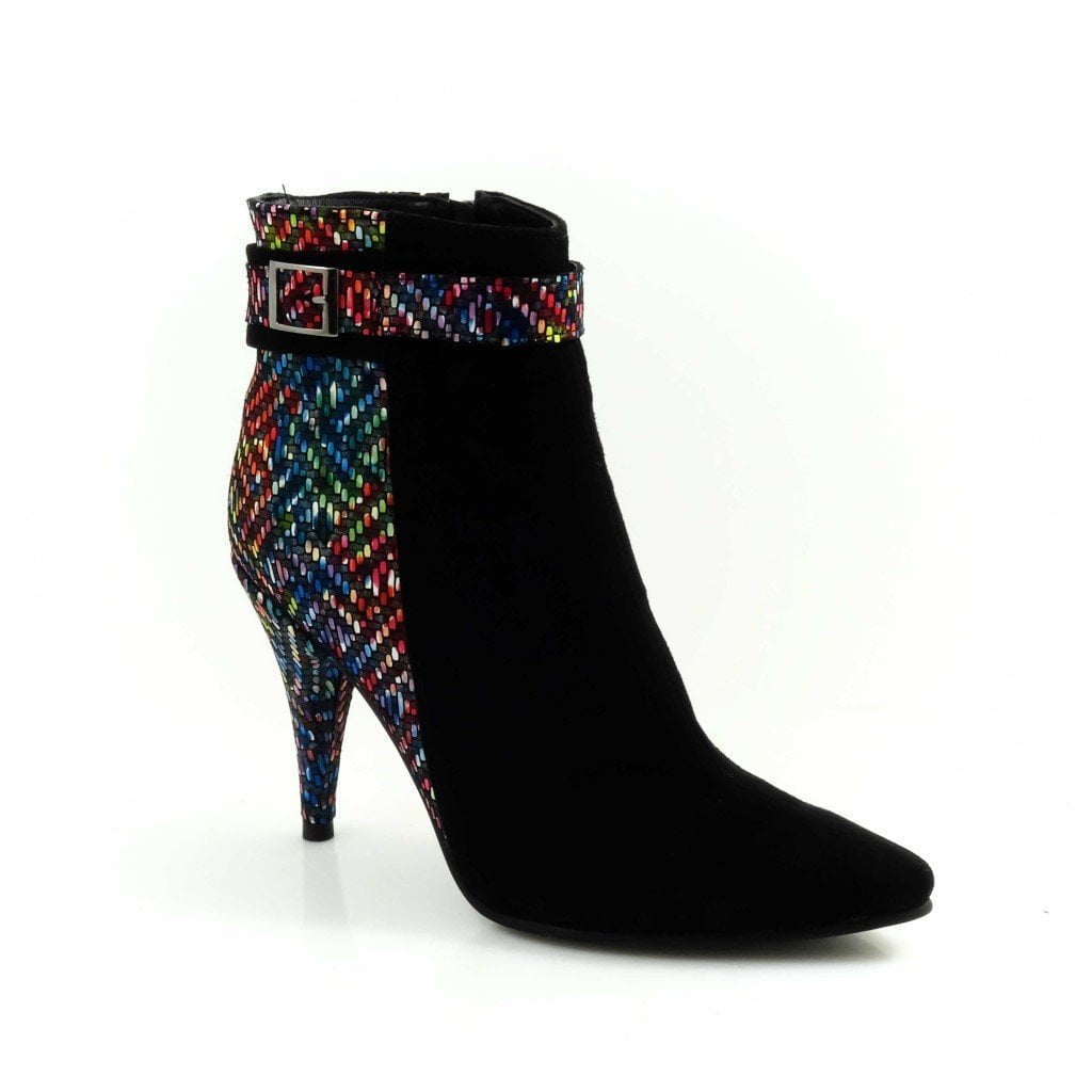 Botine elegante din piele naturala (T 420)