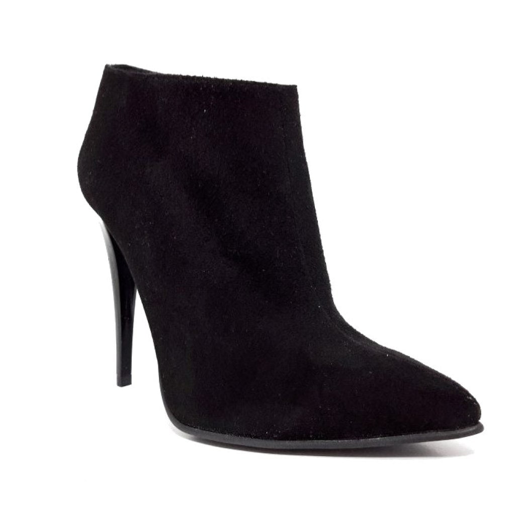 Botine din piele Midnight