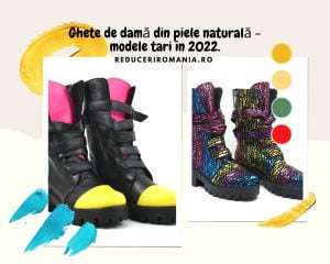 Ghete de damă din piele naturală - modele tari în 2022.