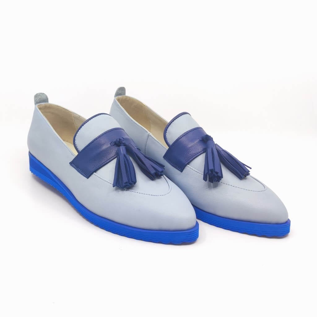 Mocasini de dama Blue Donna Mia