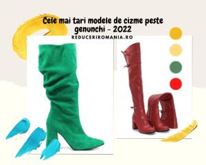 Cele mai tari modele de cizme peste genunchi - 2022